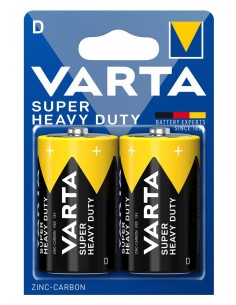 VARTA μπαταρίες Zinc Carbon Super Heavy Duty, D/R20P,...