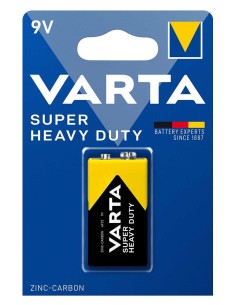 VARTA μπαταρία Zinc Carbon Super Heavy Duty, 9V, 1τμχ