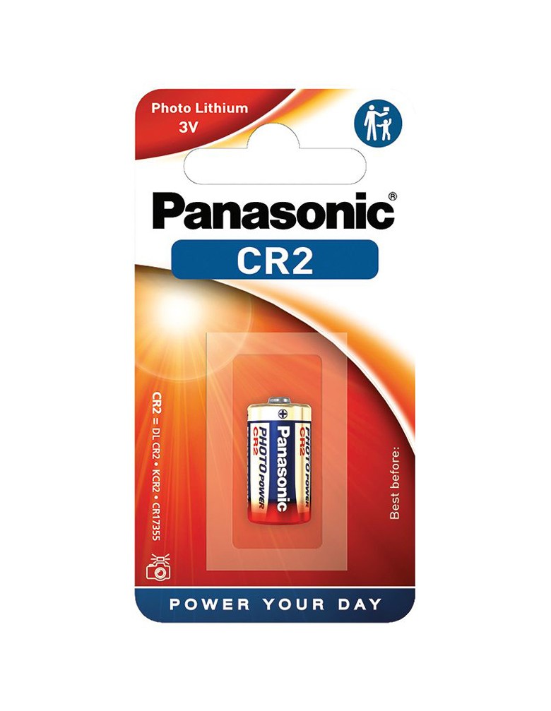 PANASONIC μπαταρία λιθίου, CR2, 3V, 1τμχ