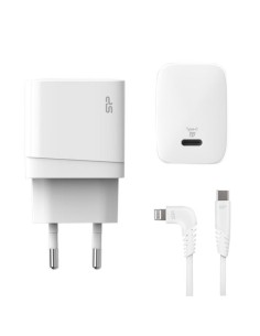 SILICON POWER φορτιστής τοίχου QM10 με καλώδιο, USB-C,...