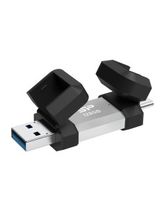 SILICON POWER USB Flash Drive C51, USB/USB-C, 128GB,...