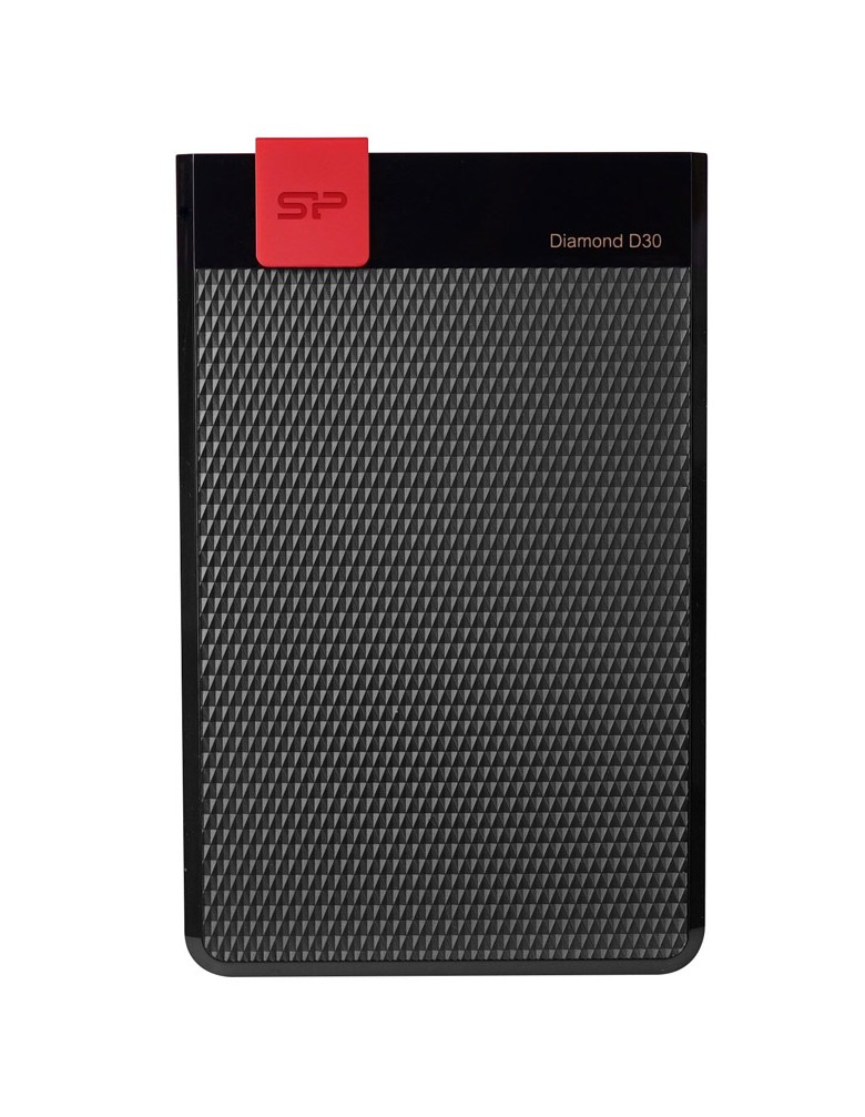 SILICON POWER Εξωτερικός HDD 1TB Diamond D30 D3S, USB 3.2, Black