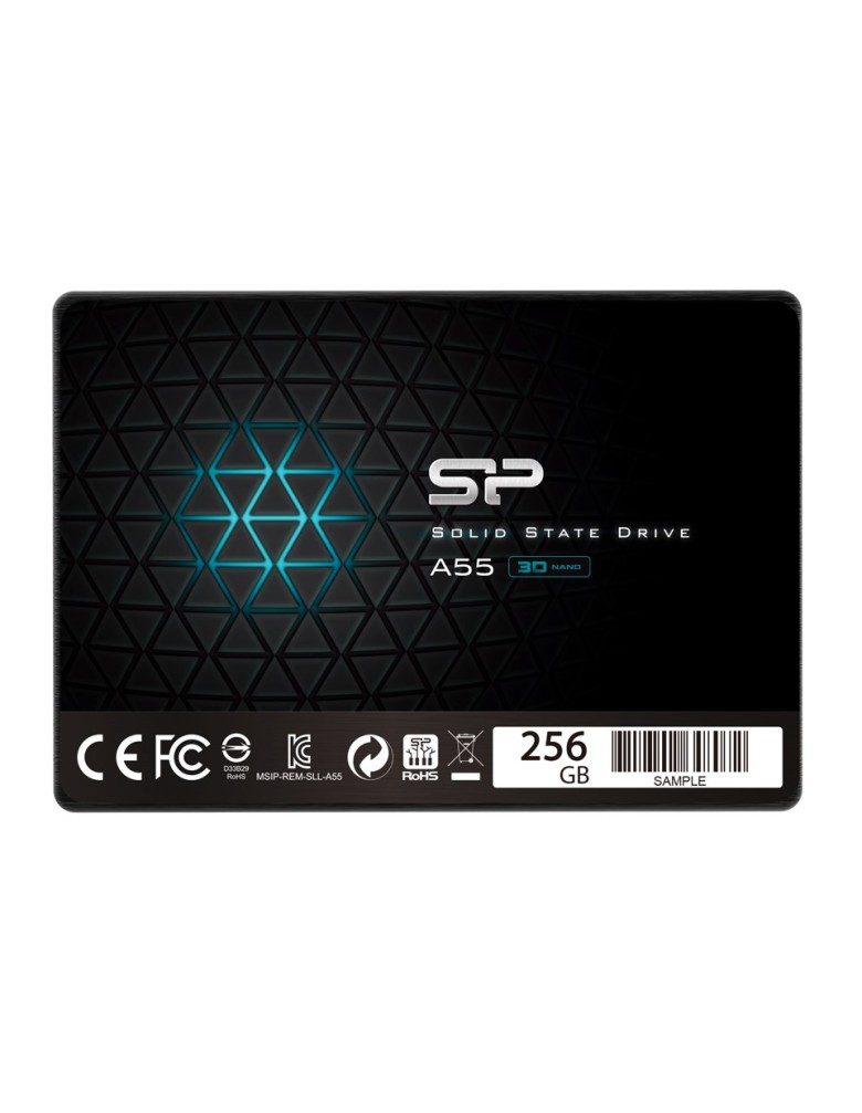 SILICON POWER SSD A55 256GB, 2.5", SATA III, 460-450MB/s, 7mm