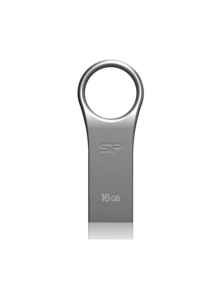 SILICON POWER USB Flash Drive Firma F80, 16GB, USB 2.0, Silver