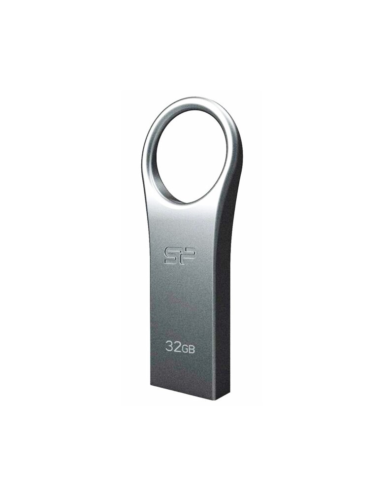 SILICON POWER USB Flash Drive Firma F80, 32GB, USB 2.0, Silver