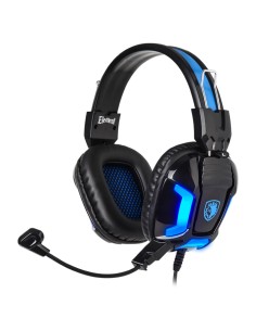 SADES Gaming Headset Element SA-702-BL, blue LED, 3.5mm,...