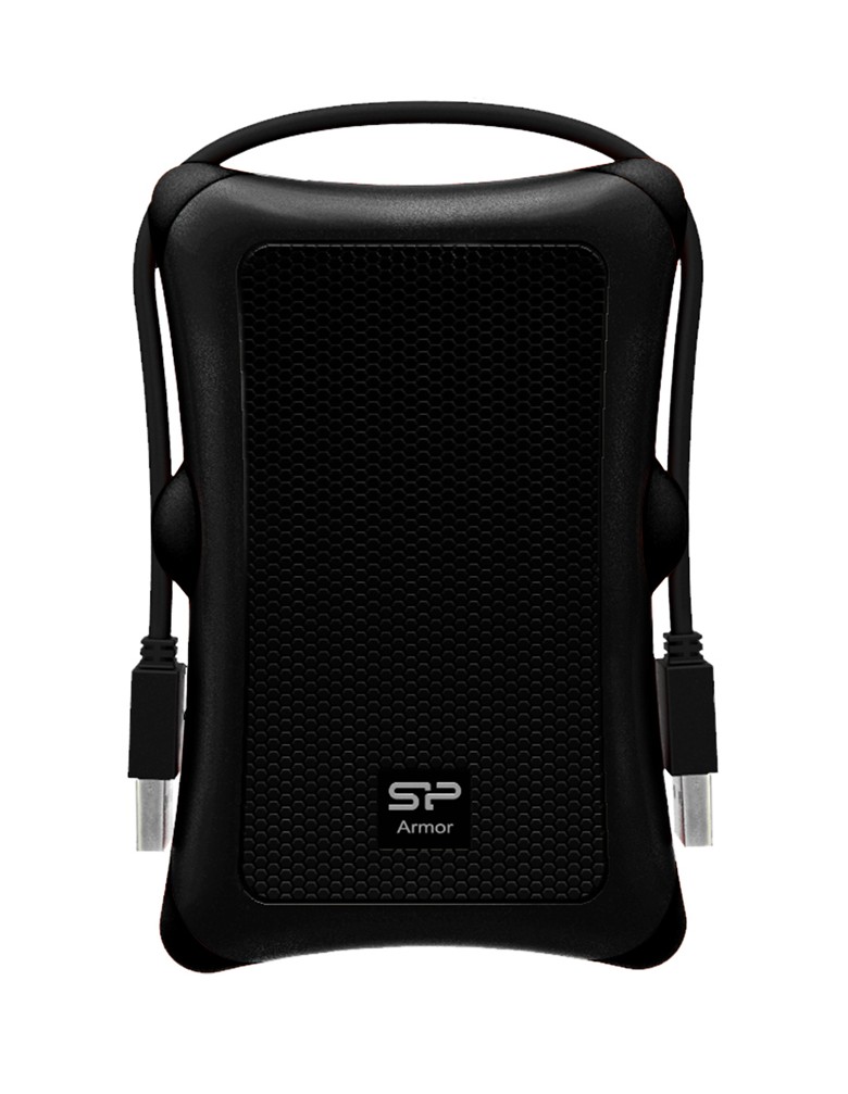 SILICON POWER εξωτερικός HDD Armor A30, 1TB, USB 3.2, μαύρος