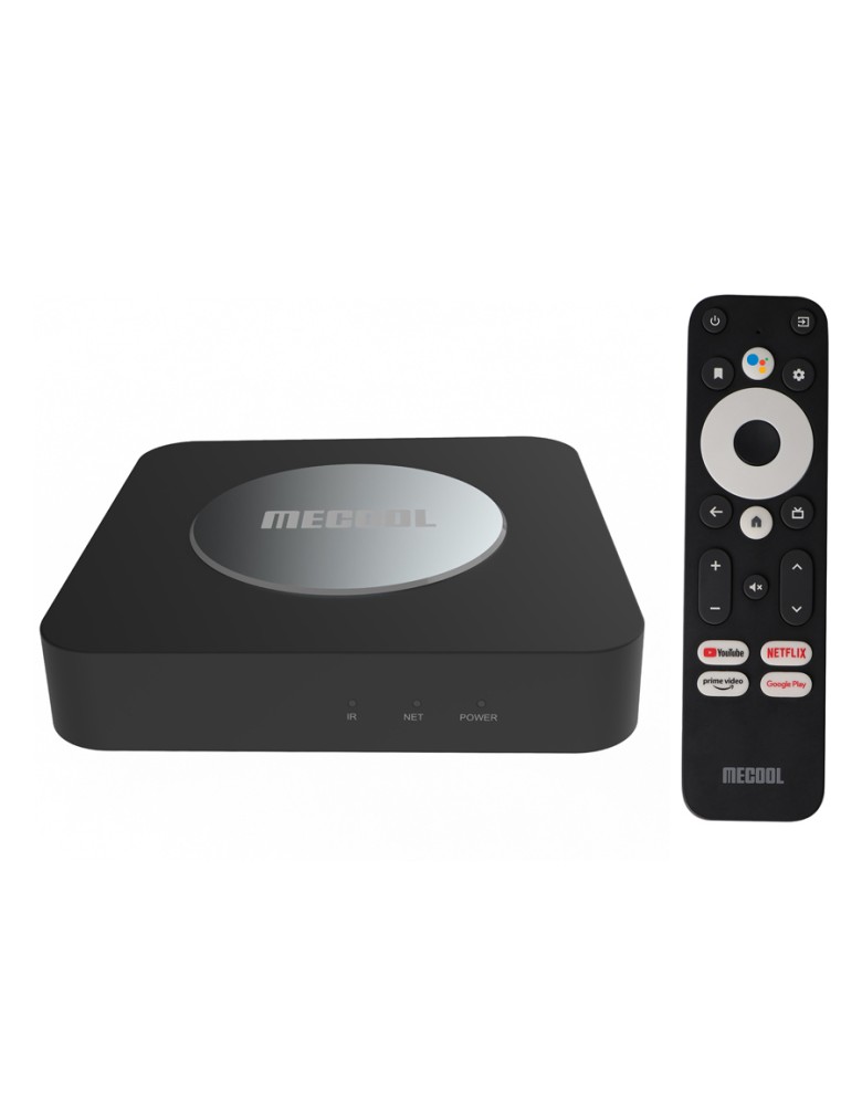 MECOOL TV Box KM2 Plus, Google/Netflix certificate, 4K, WiFi, Android 11