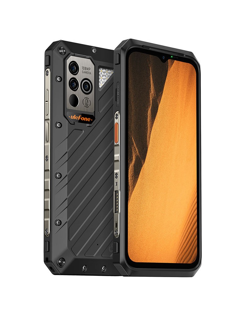 ULEFONE smartphone Power Armor 19, 6.58", 12/256GB, 9600mAh, μαύρο