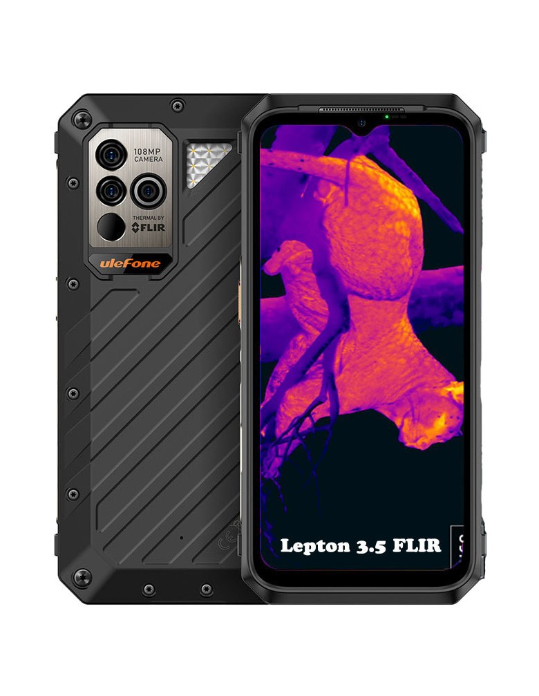 ULEFONE smartphone Power Armor 19T, 6.58", 12/256GB, 9600mAh, μαύρο