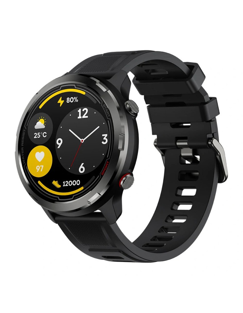 ZEBLAZE smartwatch Stratos 2 Lite, heart rate, 1.32", GPS, 5 ATM, μαύρο