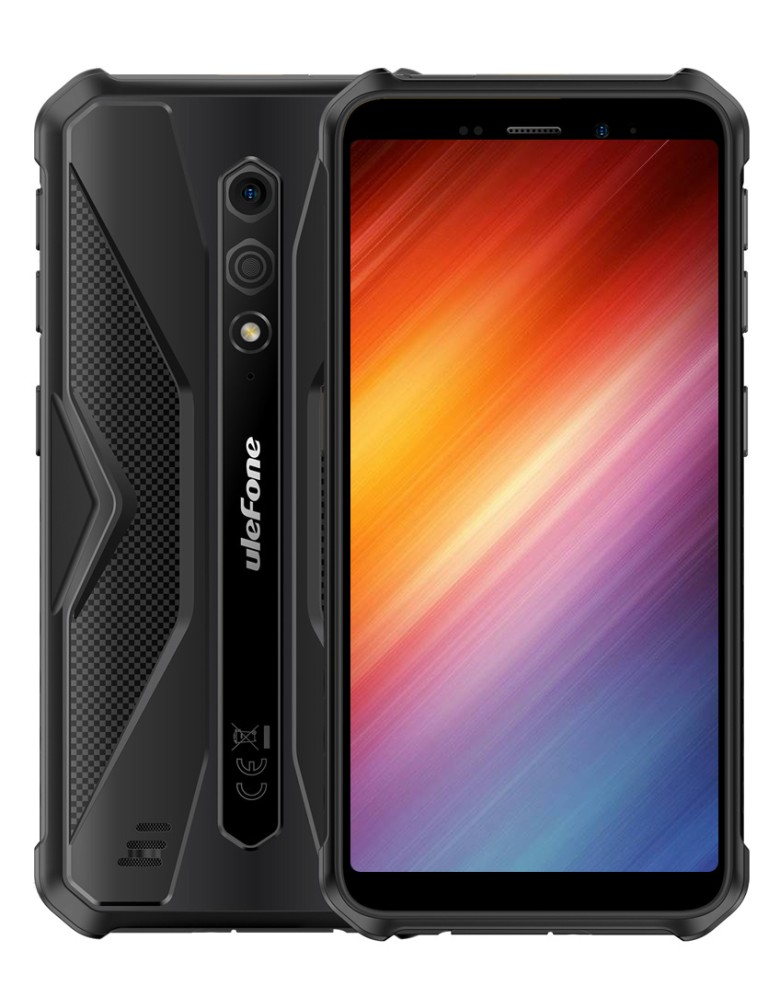 ULEFONE smartphone Armor X12 Pro, 5.45", 4GB, 64GB, 4860mAh, μαύρο