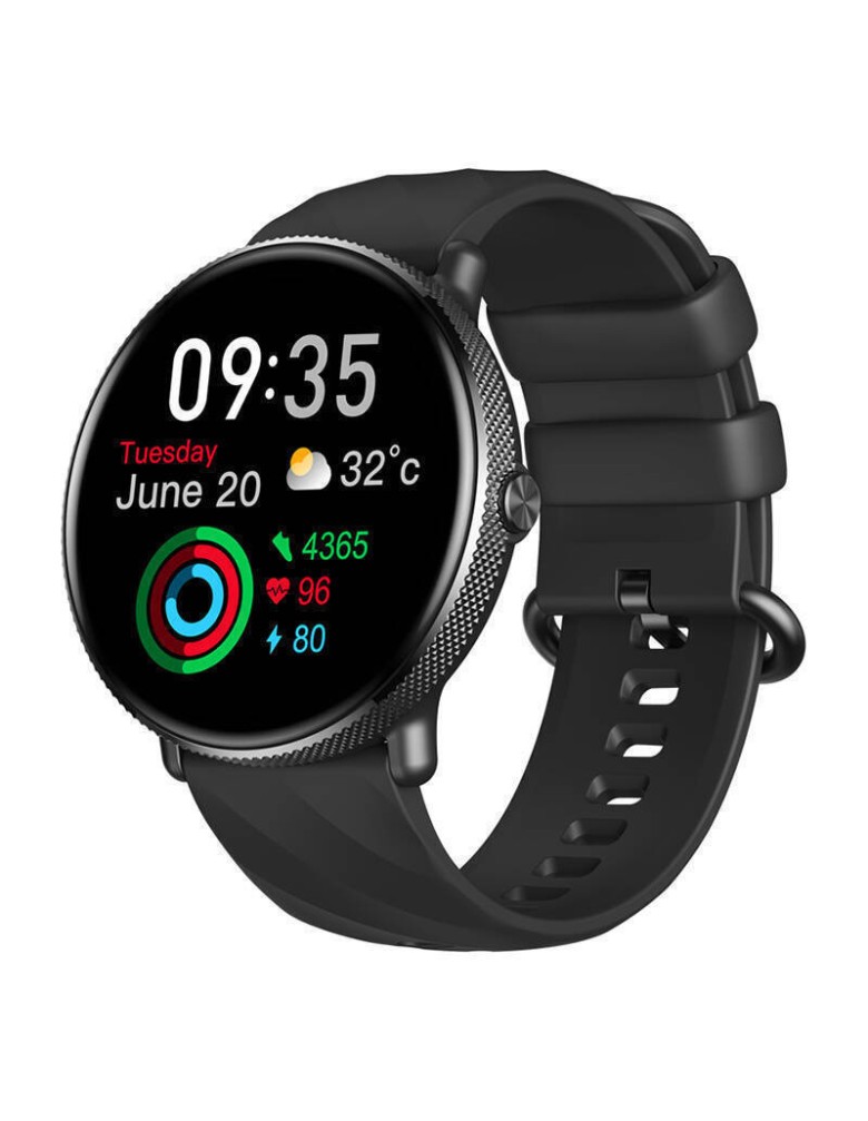 ZEBLAZE smartwatch GTR 3 Pro, heart rate, 1.43" AMOLED, IP68, μαύρο