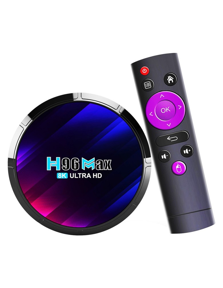 H96 TV Box Max RK3528, 8K, 4/32GB, Wi-Fi, Bluetooth, Android 13