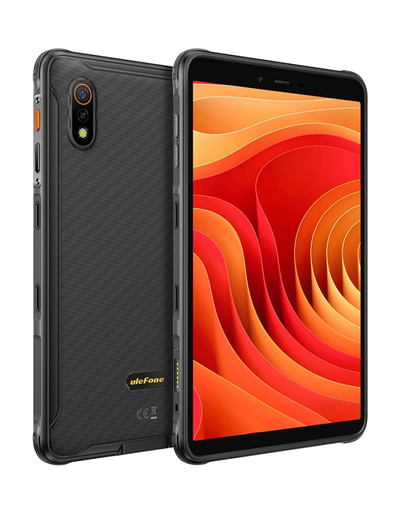 ULEFONE tablet Armor Pad Lite, 8" 3/32GB, 7650mAh, IP68/IP69K, μαύρο