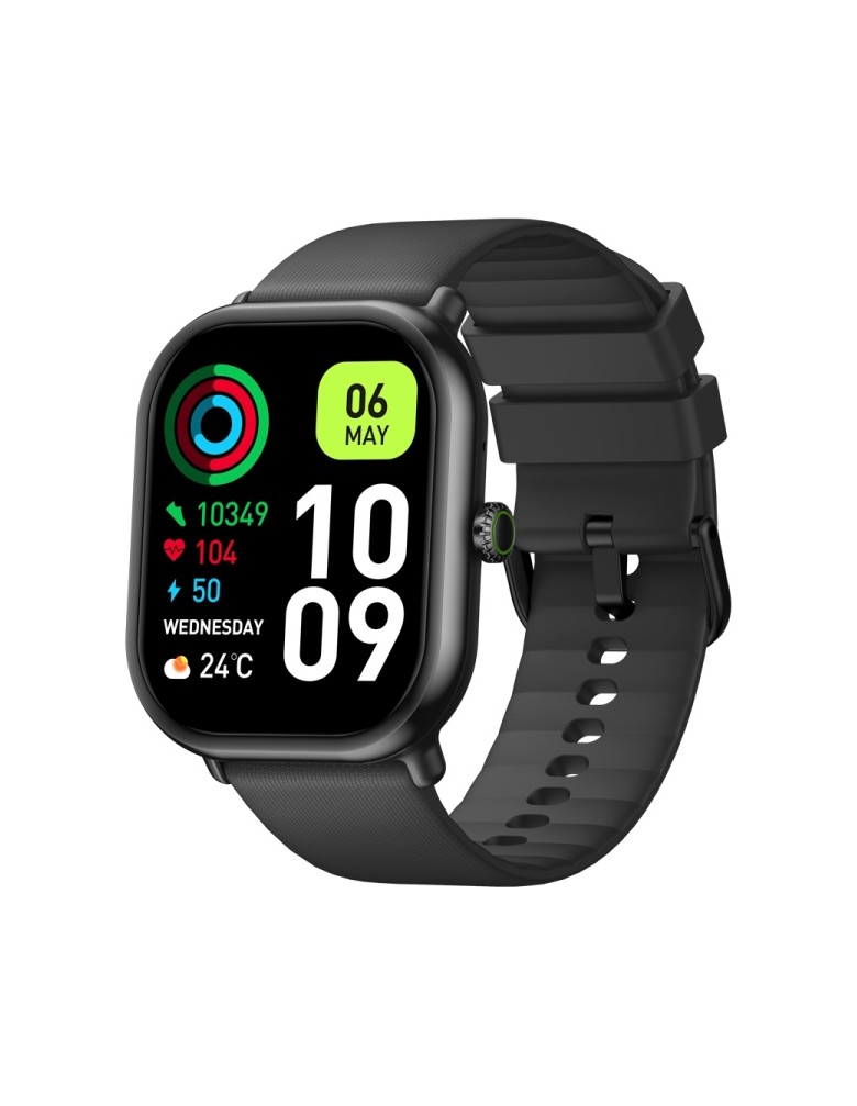 ZEBLAZE smartwatch GTS 3 Pro, heart rate, 1.97" AMOLED, μαύρο