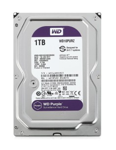 WD σκληρός δίσκος 3.5" Purple Surveillance 1TB, 64MB,...