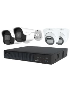 POWERTECH NVR καταγραφικό με 4 κάμερες PT-1233, 4K, 4MP,...