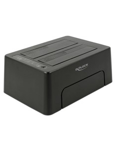 DELOCK docking station 63957, clone function, 2x HDD/SSD,...