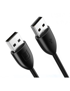 CABLETIME καλώδιο USB 2.0 C160, 3A, 1.5m, μαύρο