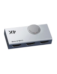 CABLETIME HDMI switch CT-HS4K-AG, 2 σε 1, 4K/60Hz,...