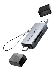 CABLETIME card reader CT-ACSD3-AG, SD/micro SD,...