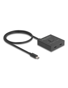 DELOCK USB-C switch 18911, 2 σε 1 bidirectional, 10Gbps,...