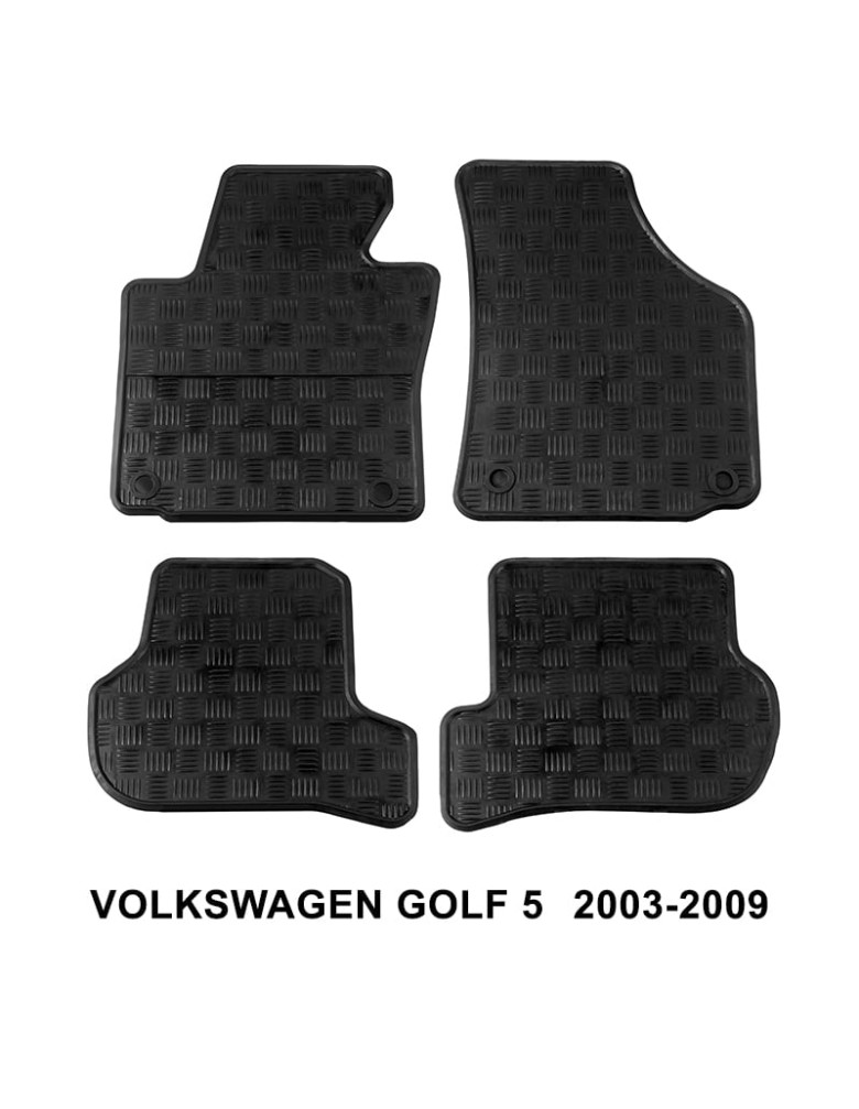 ΣΚΑΦΑΚΙΑ ΠΑΤΑΚΙΑ ΕΙΔΙΚΑ ΣΕΤ ΜΑΥΡΑ 4 ΤΜΧ - V.GOLF 5 03-08