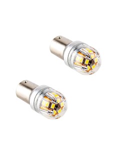 ΛΑΜΠΕΣ LED LX17 BA15S 15X2835SMD 12-24V 2 ΤΜΧ