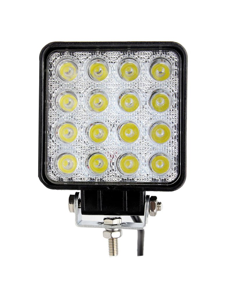 ΠΡΟΒΟΛΕΑΣ ΕΡΓΑΣΙΑΣ LED ΤΕΤΡΑΓΩΝΟΣ 48W 10-30V 3520LM, 6000K