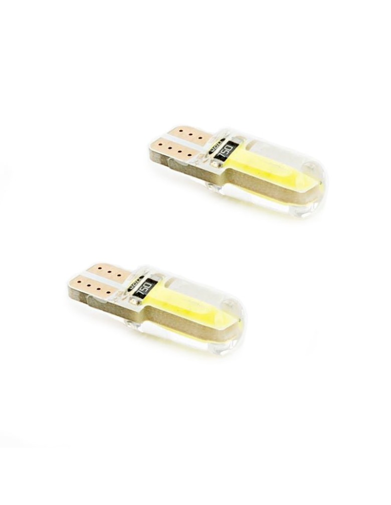 ΛΑΜΠΕΣ LED T10 2 LED COB 12V 2 ΤΜΧ