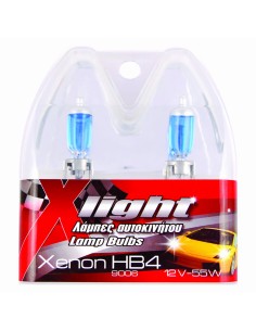 ΛΑΜΠΕΣ XENON HB4-9006 55W ΖΕΥΓΑΡΙ