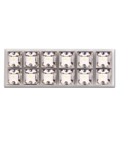 Λάμπα πλαφονιέρας με 12 LED, 20x60mm, μπλε 1 ΤΜΧ