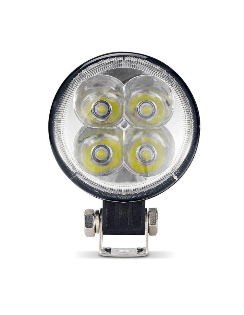 ΠΡΟΒΟΛΑΚΙ LED SPOT EPISTAR Φ 80mm 12W 10-30V 880LM, 6000-6500K