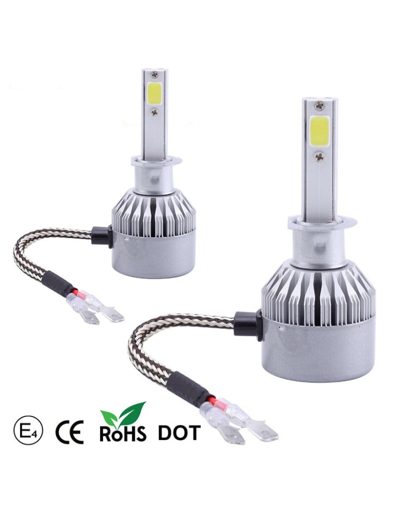 ΣΥΣΤΗΜΑ LED C6 H1 30W 7200LM, 6500K