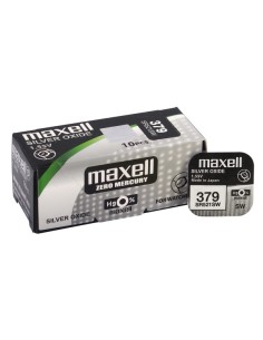 MAXELL Μπαταρία λιθίου για ρολόγια SR521SW, 1.55V, No379,...