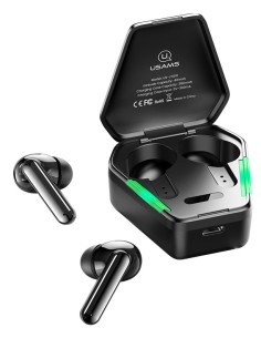 USAMS gaming earphones US-JY01 με θήκη φόρτισης, True...