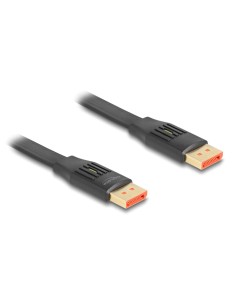 DELOCK καλώδιο DisplayPort 81006, flat, 8K/60Hz 32.4 Gbps...