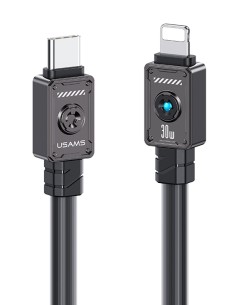 USAMS καλώδιο Lightning σε USB-C US-SJ685, 30W, 480Mbps,...