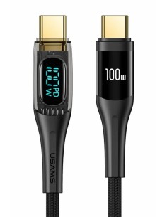 USAMS καλώδιο USB-C σε USB-C US-SJ590, 100W, 480Mbps,...