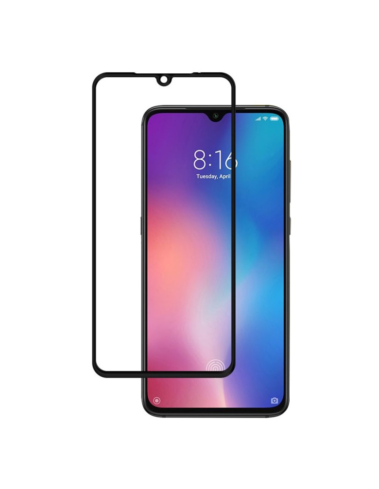 5D Full Glue 9H Tempered Glass Xiaomi Mi 9 Lite/Mi CC9 Μαύρο - OEM - Μαύρο - Mi 9 Lite/Mi CC9