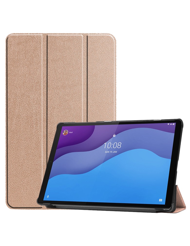 Θήκη Tablet Smartcase Slim Sonique για Lenovo TAB M10 10.1 TB-X306 Ροζ Χρυσό - Sonique - Ροζ Χρυσό - TAB M10 10.1 TB-X306 - Βιβλ