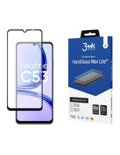 3MK HardGlass Max Lite Full Screen Realme C51 / Realme...