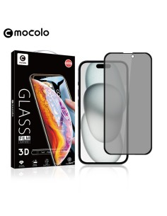 Mocolo Full Glue Privacy Tempered Glass Apple iPhone 15...