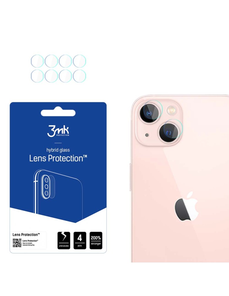 3MK FG Camera Lens Flexible Glass Film Prοtector 7H Apple (4τμ) iPhone 14 Plus - 3MK - iPhone 14 Plus