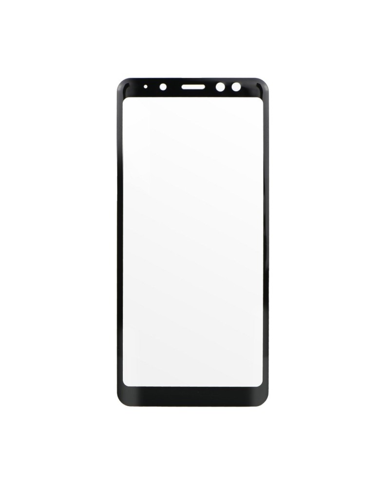 5D Full Glue 9H Glass Samsung H/Q Galaxy A8 2018 Μαύρο - OEM - Μαύρο - Galaxy A8 2018