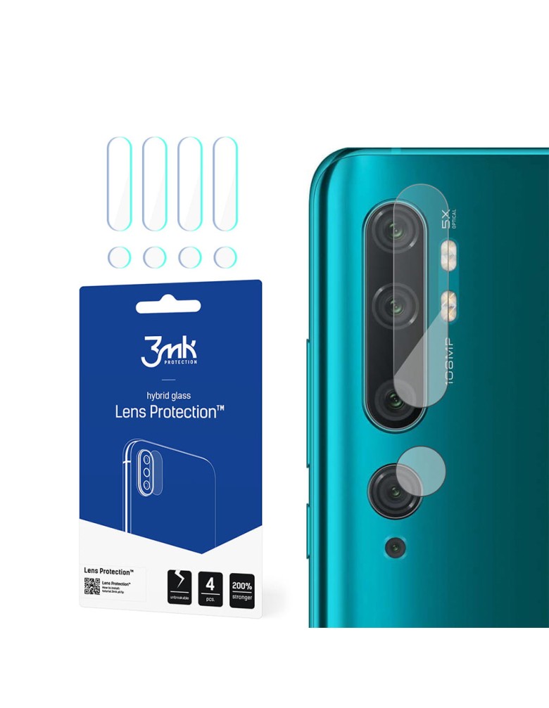 3MK FG Camera Lens Flexible Glass Film Prοtector 7H Xiaomi (4τμ) Mi Note 10 / Mi Note 10 Pro - 3MK - Mi Note 10, Mi Note 10 Pro