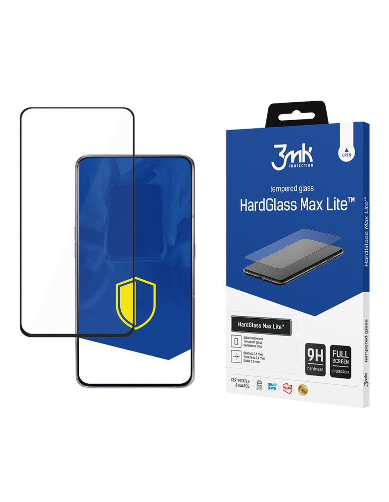 3MK HardGlass Max Lite Full Screen Samsung Galaxy S10 Lite Μαύρο - 3MK - Μαύρο - Galaxy S10 Lite