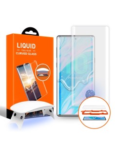 T-MAX UV Glass Samsung + Λάμπα UV Galaxy Note 10 Διάφανο...