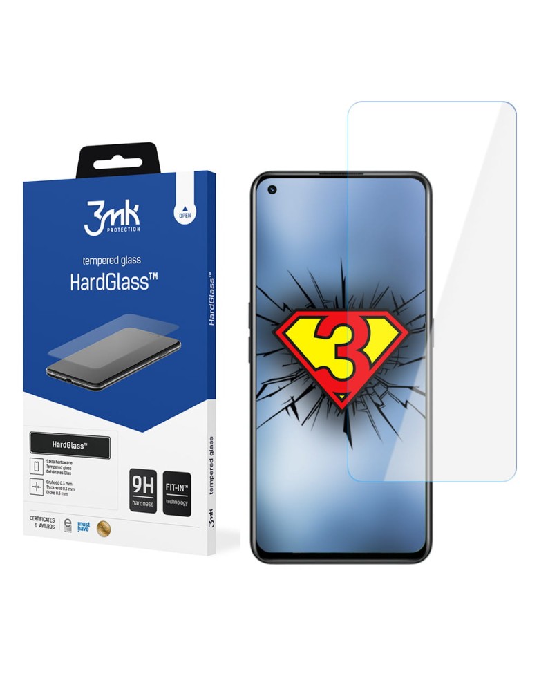 Προστατευτικό Οθόνης 3mk HardGlass Realme GT Neo 2 5G / Realme GT 2 5G / Realme GT Neo 3T 5G - 3MK - Realme GT 2 5G, Realme GT N